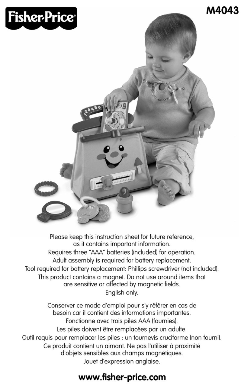 Fisher-Price M4043 User manual Fisher-Price M4043 User manual
