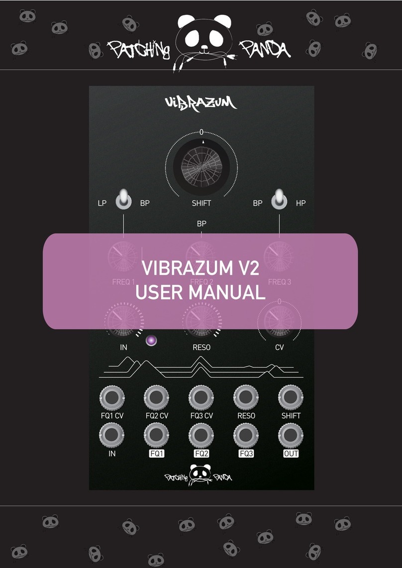 Patching Panda Vibrazum user manual