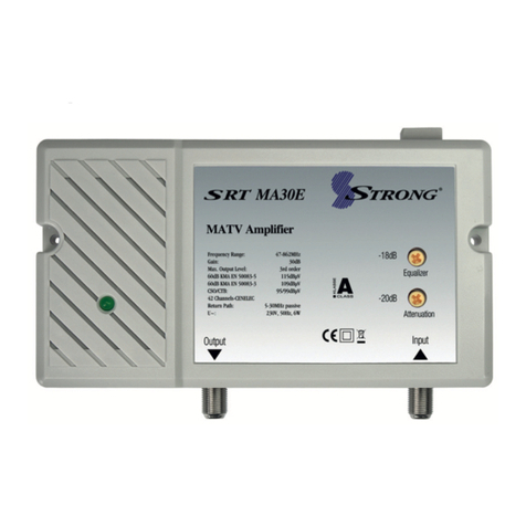 Strong SRT MA30E Operation instructions