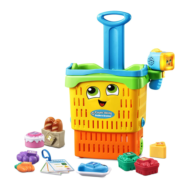 LeapFrog Count-Along Basket & Scanner instruction manual
