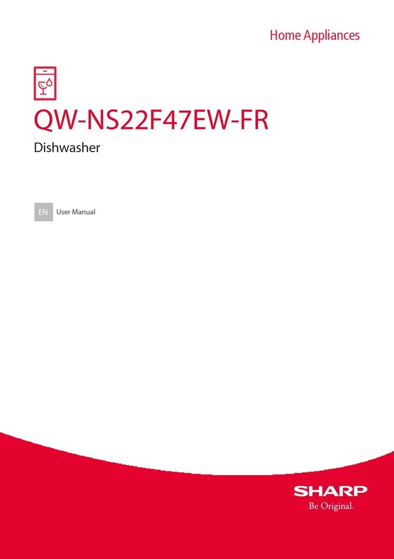 Sharp QW-NS22F47EW-FR User manual