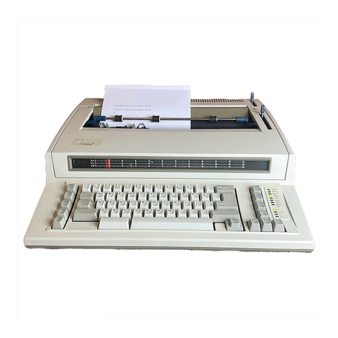 IBM Personal Wheelwriter 6781 Manual