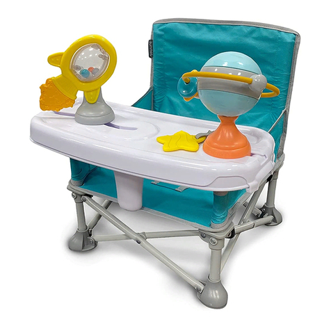 Summer Pop 'N Sit Eat 'N Play User manual