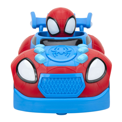 Jazwares MARVEL SPIDEY and his AMAZING FRIENDS SPIDEY WEB CRAWLER... user guide