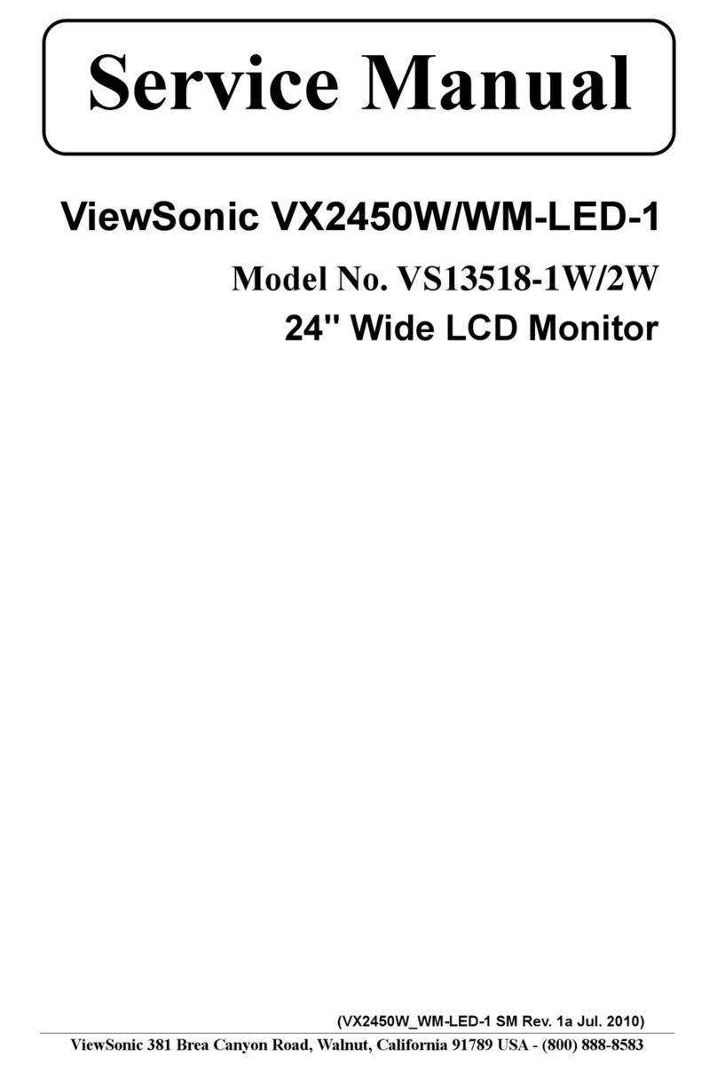 ViewSonic VS13518-1W User manual