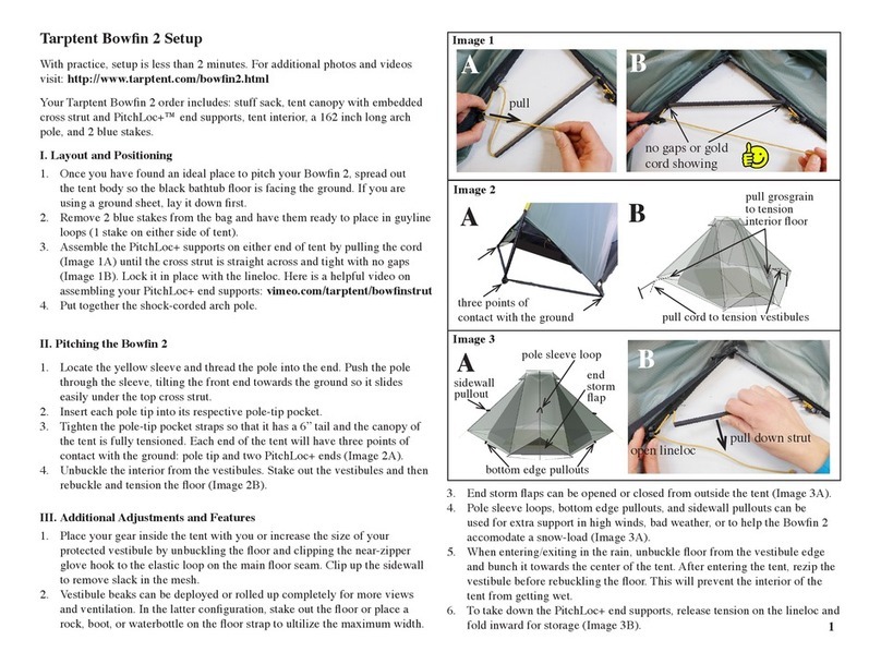 Tarptent Bowfin 2 User manual