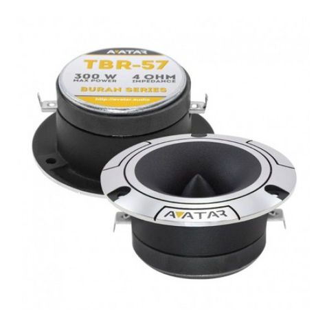 Avatar Buran Series User manual