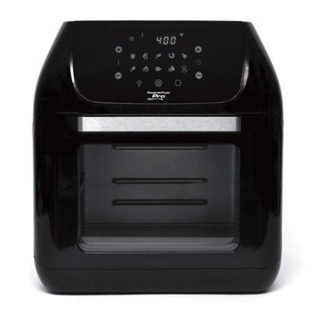 TriStar Power AirFryer Pro TXG-KE10L User manual