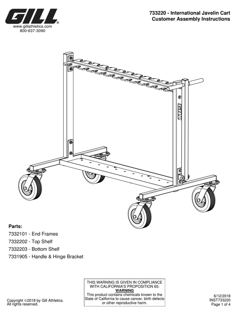Gill 733220 Assembly instructions