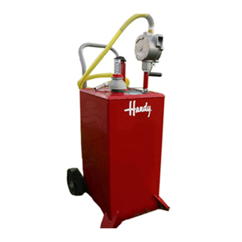 The Handy GC-30 Gas Caddy Instructions and parts list