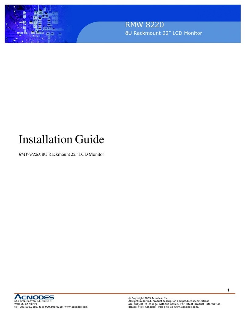Acnodes RMW 8220 User manual