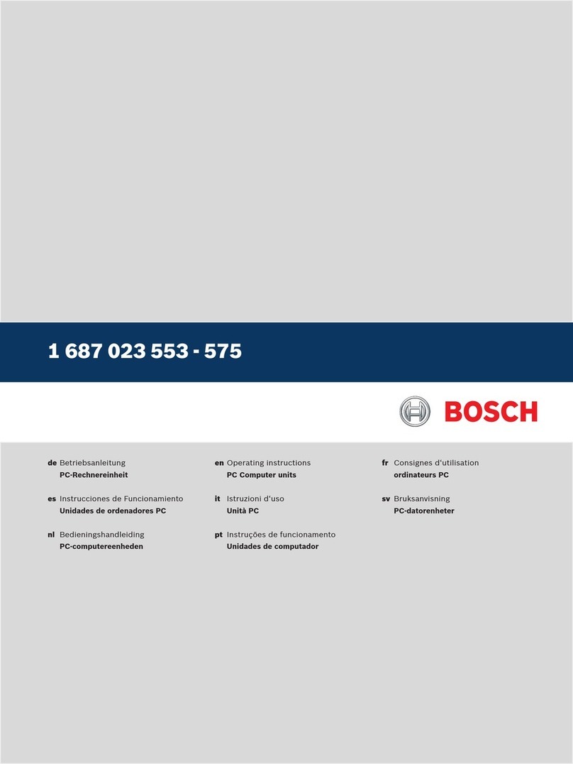 Bosch 1 687 023 575 User manual Bosch 1 687 023 575 User manual