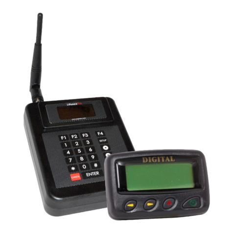 pagertec PT760 user guide