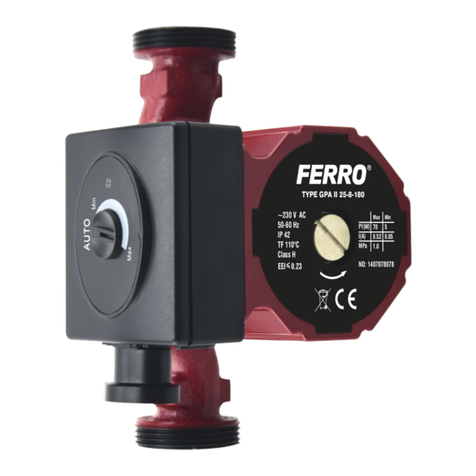 Ferro GPA II Installation and operation manual Ferro GPA II Installation and operation manual