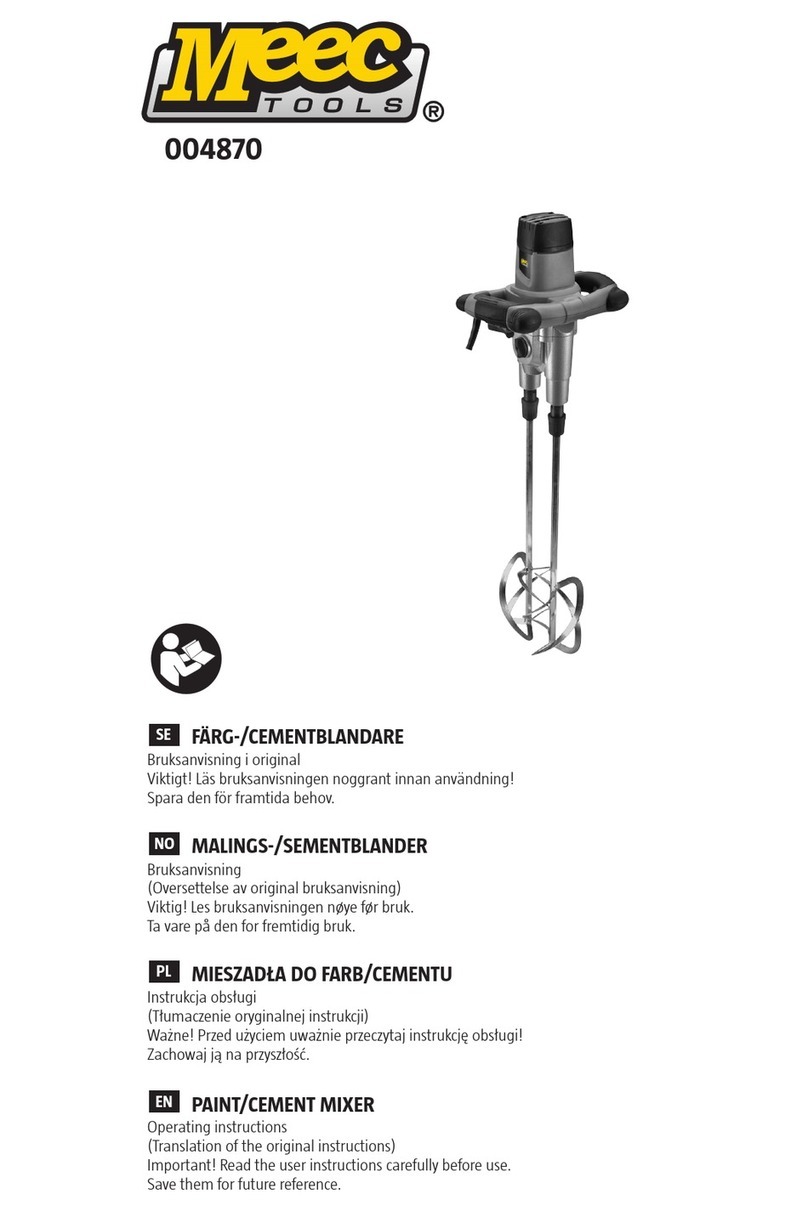 Meec tools 004870 Translation of the original operating instructions