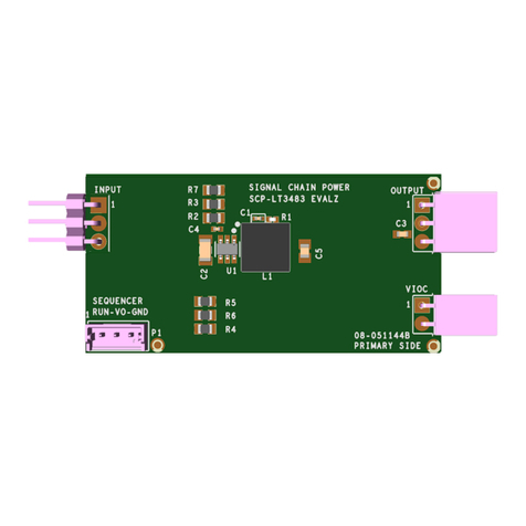 Analog Devices SCP-LT3483-EVALZ Quick setup guide