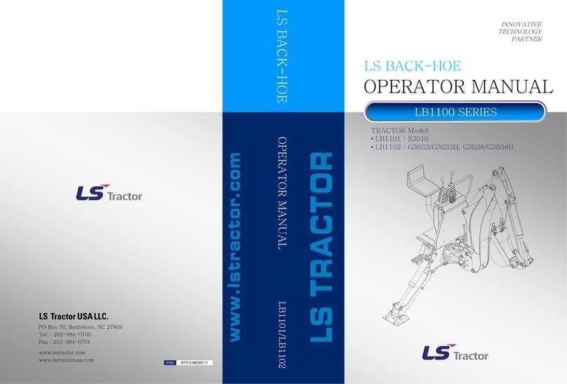 LS tractor LB1100 Series User manual