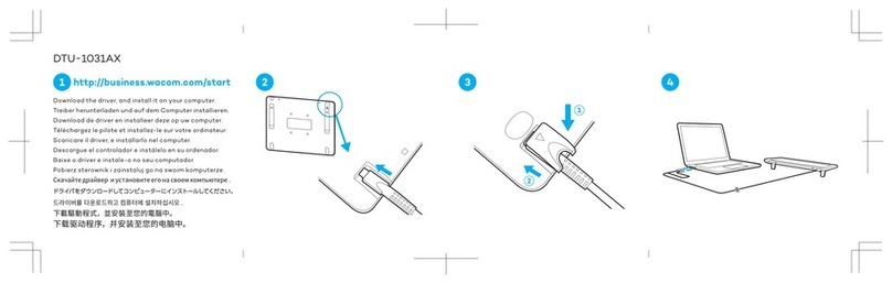 Wacom DTU-1031AX User manual