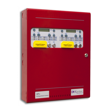 Kentec Electronics XT+ operating instructions