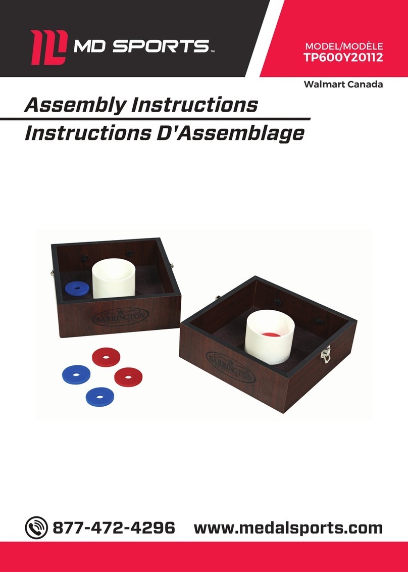 MD SPORTS TP600Y20112 Assembly instructions