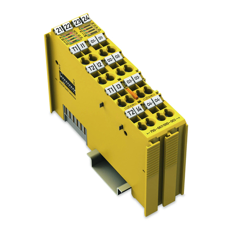 WAGO 4FDI 24V PROFIsafe V2.0 Product guide