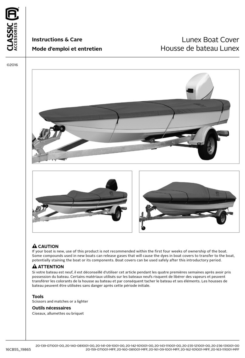 Classic Accessories Lunex Instructions & Care