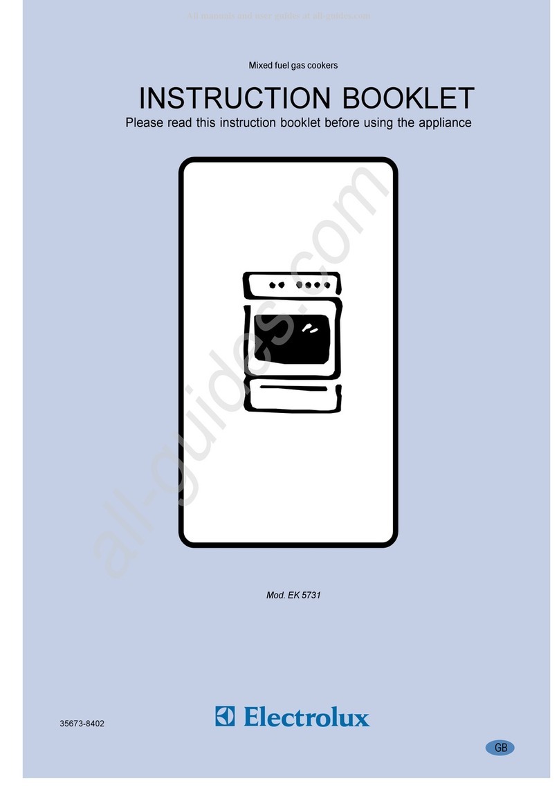 Electrolux EK 5731 User manual