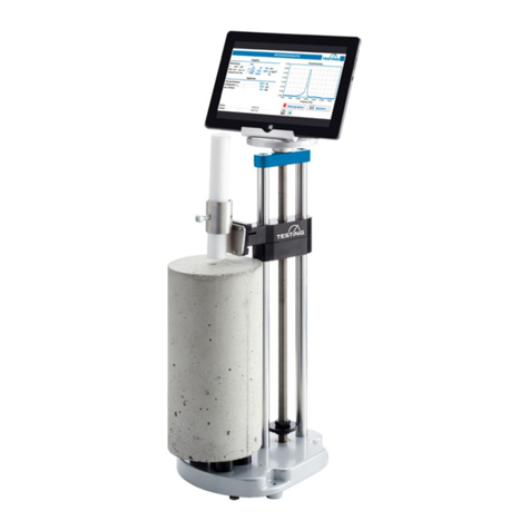 TESTING RA 100 Concrete User manual