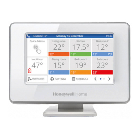 Honeywell Home Evohome User manual