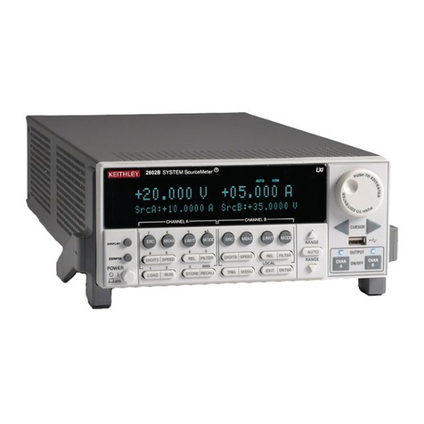 Tektronix KEITHLEY 2600B Series User manual