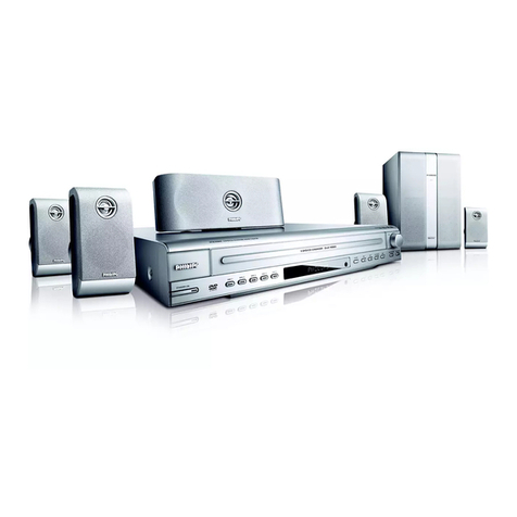 Philips HTS5500C quick start guide