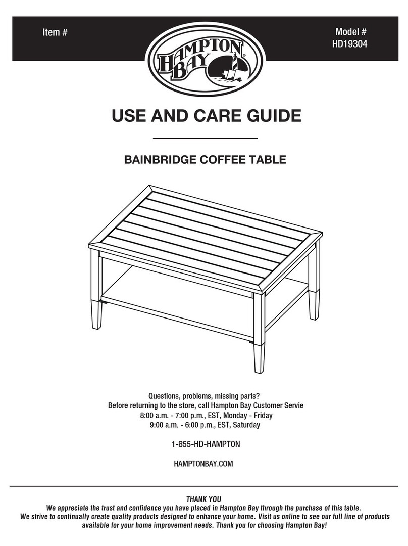 HAMPTON BAY HD19304 Use and care guide HAMPTON BAY HD19304 Use and care guide