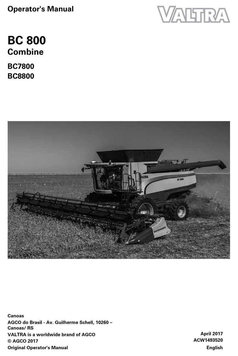 AGCO Valtra BC 800 User manual