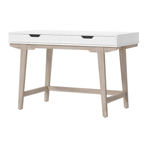 HHG Thomasville Whitney 48in Desk with Powerstrip... manual HHG Thomasville Whitney 48in Desk with Powerstrip... manual