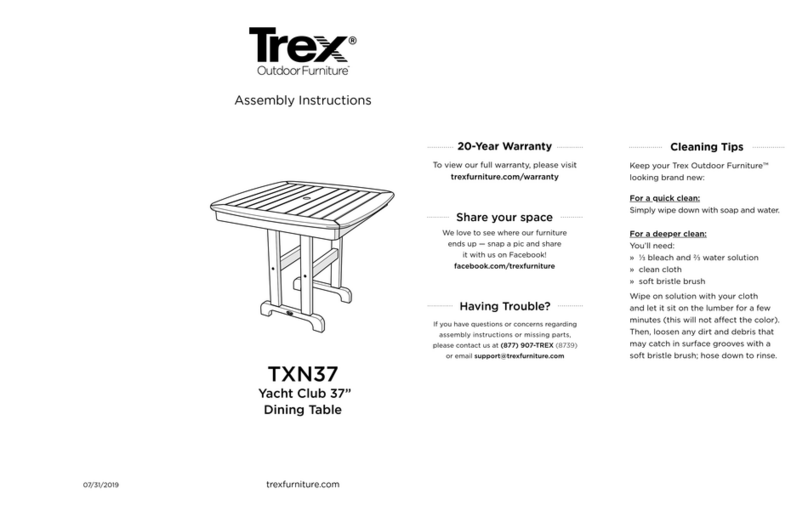 TREX TXN37 User manual