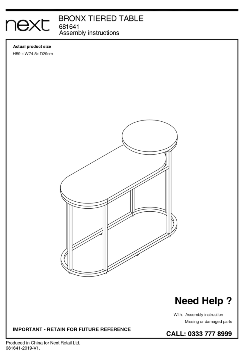 Next 681641 Assembly instructions