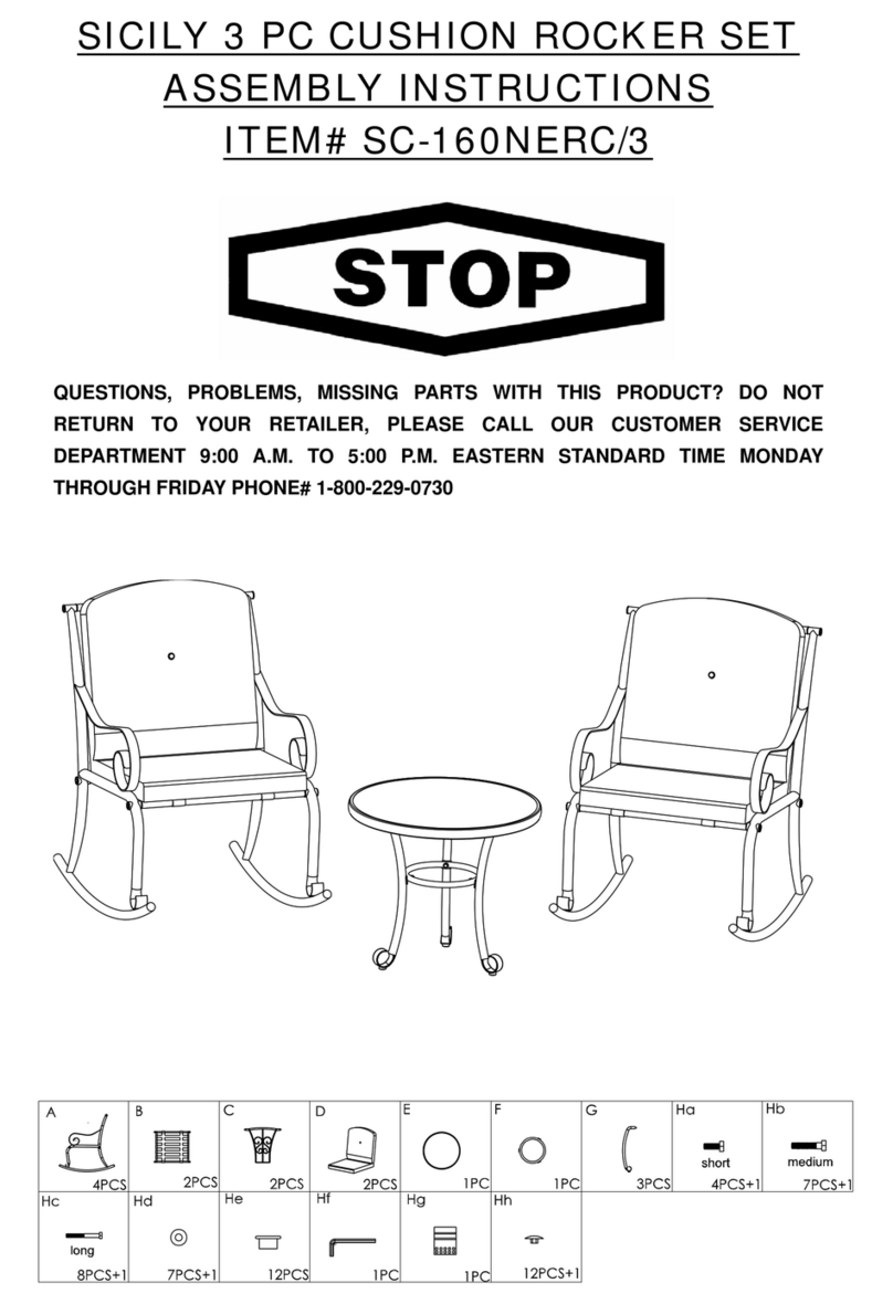 NUMARK INDUSTRIES COMPANY SC-160NERC/3 Assembly instructions NUMARK INDUSTRIES COMPANY SC-160NERC/3 Assembly instructions