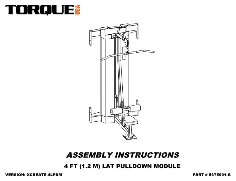Torque XCREATE-4LPDM Assembly instructions