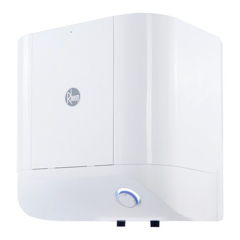Rheem XWELL XC-10 Owner's guide and installation instructions