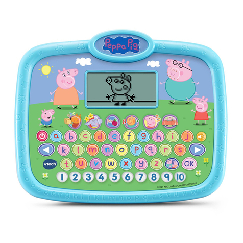 V-tech Peppa Pig Learn & Explore Tablet 5466 Assembly Instructions