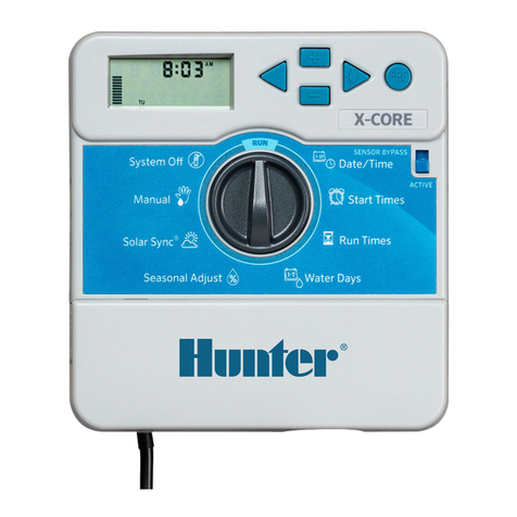 Hunter X-Core XC-801i-E Operating instructions