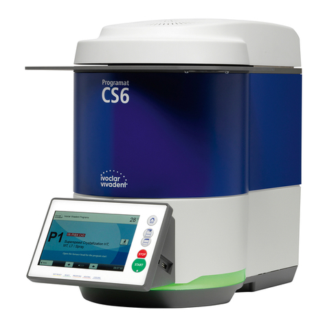 Ivoclar Vivadent Programat CS6 operating instructions Ivoclar Vivadent Programat CS6 operating instructions
