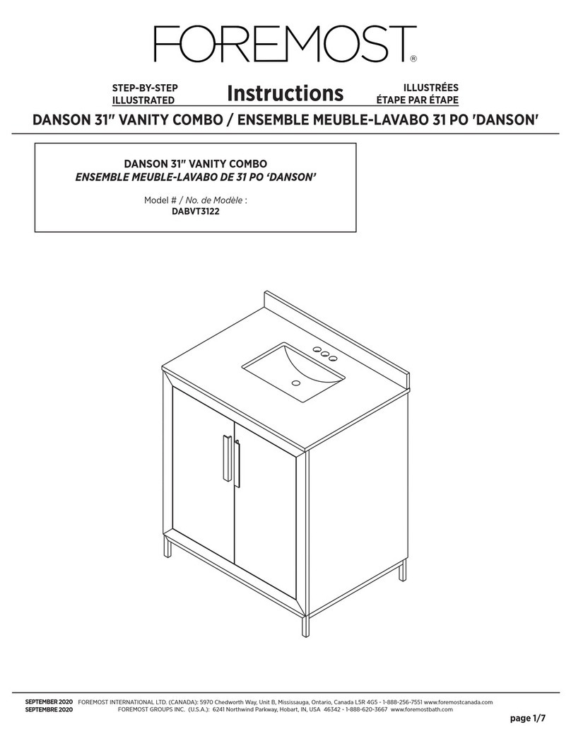 Foremost DABVT3122 instructions