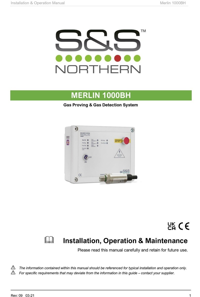 S&S Northern Merlin 1000BH Installation operation & maintenance
