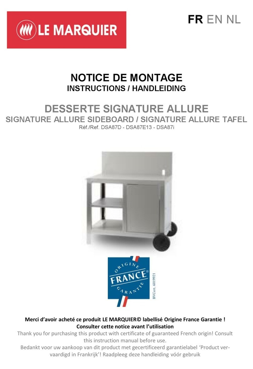 LE MARQUIER DSA87D instructions LE MARQUIER DSA87D instructions