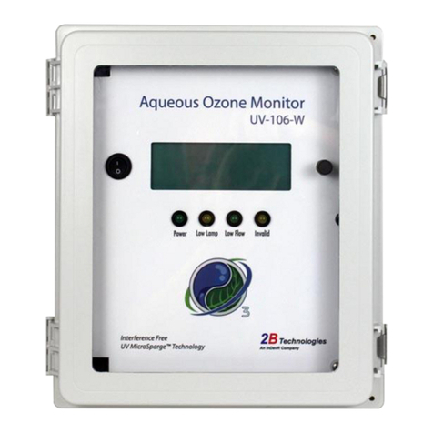 2B Technologies UV-106W User manual