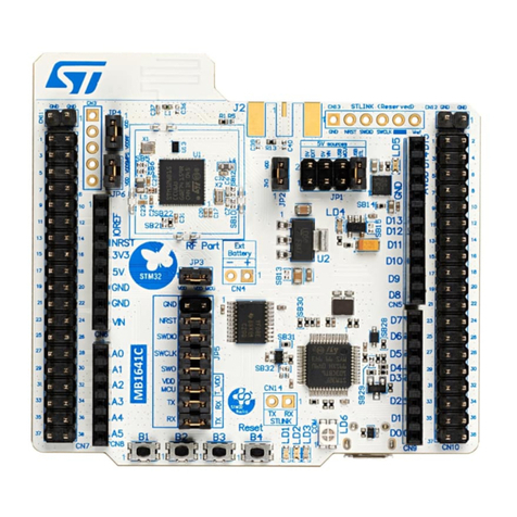 ST NUCLEO-WB15CC User manual