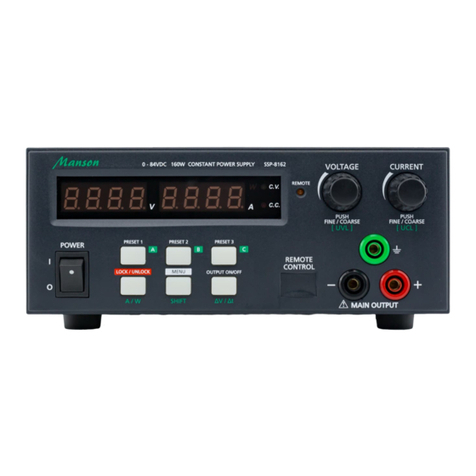 V&A 8320 user manual