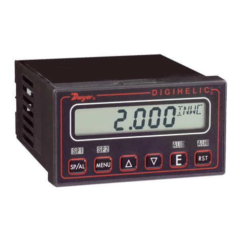 Dwyer Instruments Digihelic DH Series Installation and operating instructions Dwyer Instruments Digihelic DH Series Installation and operating instructions