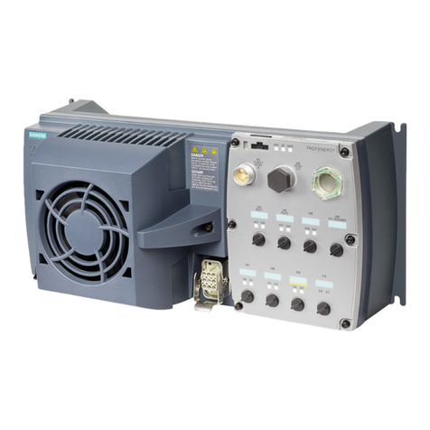 Siemens SINAMICS G120D operating instructions